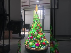 Mode Static Driving Fleksibel LED Display Screen Dengan Hongsheng Light Dan 16bit Gray Scale