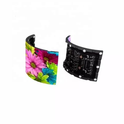 Indoor P1.8mm Flexible LED Panel Screen Display Silinder berbentuk melengkung bulat
