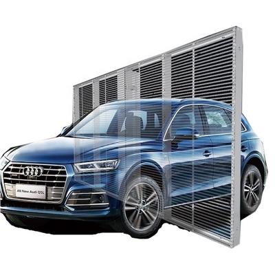 Beli Full Color Transparent LED Display Panel P3.9mm Pemeliharaan depan jendela kaca online manufacture