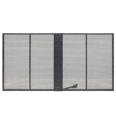 Beli Semi Outdoor Flexible Transparent LED Display Panel Kaca Jendela dalam ruangan online manufacture