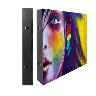 Beli 4mm P3.91 Indoor Full Color LED Screen Right Corner Column Video Wall Dipasang online manufacture