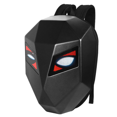Beli Full Color LED Advertising Display Screen, 48x48mm Backpack Hitam Dengan Layar LED online manufacture