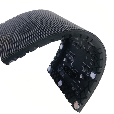 Beli Resolusi Tinggi Panel Tampilan LED Modular P2mm Pusat Perbelanjaan Silinder Indoor Soft Curved online manufacture
