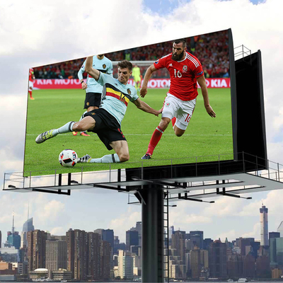 Beli P6mm Iklan Tetap Luar Ruang Full Color LED Screen HD LED Video Wall online manufacture