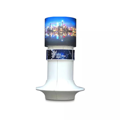 Beli HD P2.5mm Fleksibel LED Display Screen Soft Cylinder Komersial Curved Cube online manufacture