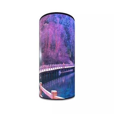 Beli Panel tampilan LED berbentuk silinder lunak fleksibel P2.5 Curved Indoor online manufacture