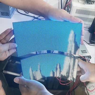 Beli P3mm Bola Fleksibel LED Tampilan Layar Iklan Curve Bentuk online manufacture